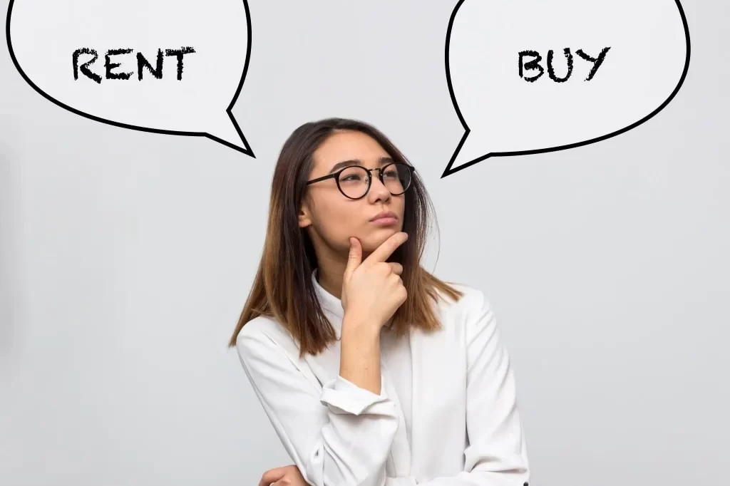 deciding between renting or buying
